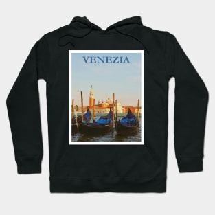 Venice Travel Poster Hoodie